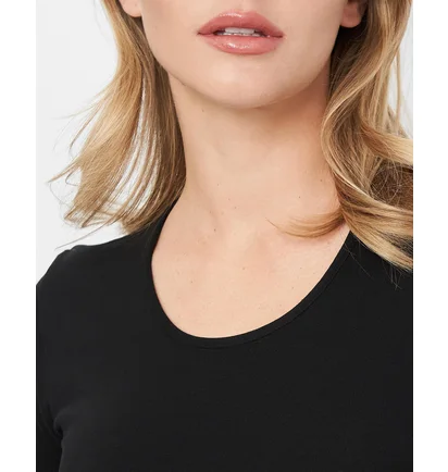 Футболка женская Kappa Mezza Manica Girocollo Black K2501-NERO