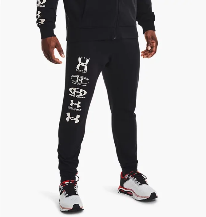 Штаны мужские Under Armour Rival Terry 25Th Anniversary Joggers Black 1361640-001