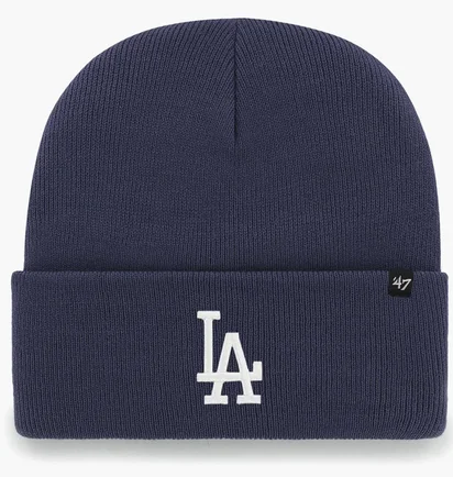 Шапка унисекс 47 Brand Mlb Los Angeles Dodgers Haymak Blue B-HYMKR12ACE-LNA