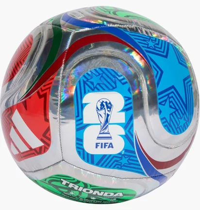 Футбольний м'яч Adidas Wc2026 Trionda Trn Foil Metallic/Multi JD8046