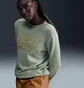Свитшот женский Nike Nsw Club Po Crew Shine Green FV8057-370