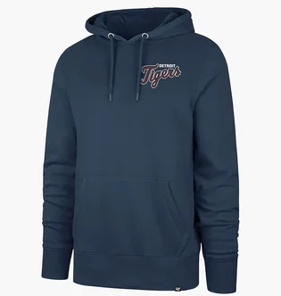 Худі унісекс 47 Brand Detroit Tigers Imprint Backer Blue 628817TB-FS