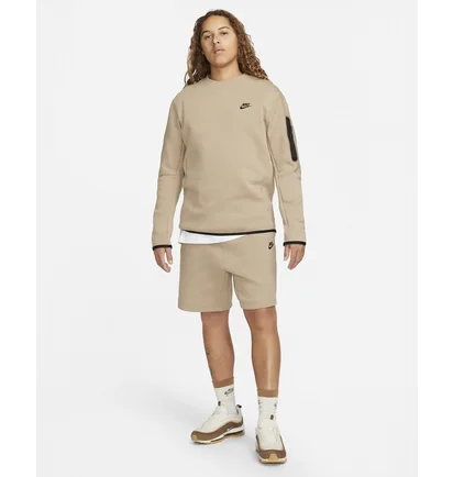 Шорты мужские Nike Sportswear Tech Fleece Beige Cu4503-247