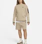 Шорты мужские Nike Sportswear Tech Fleece Beige Cu4503-247