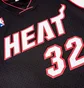 Майка чоловіча Mitchell & Ness Nba Swingman Jersey Miami Heat Road 2005-06 Shaquille ONeal Black SMJYAC18017-MHEBLCK05SON