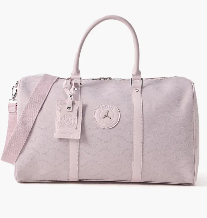 Сумка унисекс Air Jordan Paris Saint-Germain F.C. Psg Monogram Duffle Holdall Particle Rose Pink MM9112-A4Z