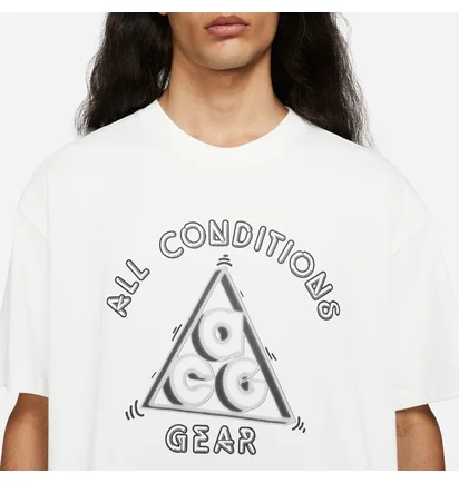 Футболка чоловіча Nike Acg Short Sleeve Tee Hang Loose White DD8809-121