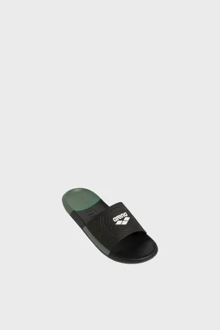 Тапочки унисекс Arena Urban Active Black/Green 009277-100