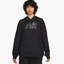 Худи унисекс Nike Air Fleece Hoodie Black Dm6059-010