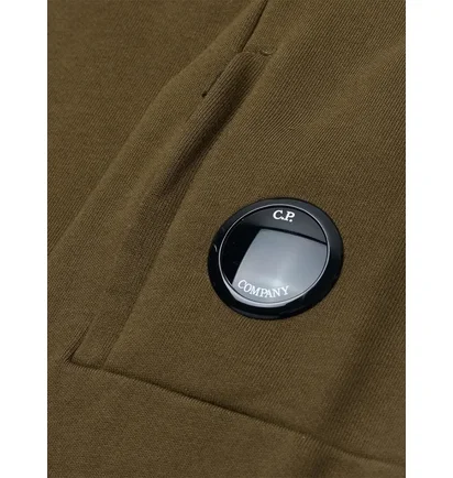 Худі чоловіче C.P. Company Arm Lence Olive 14CMSS023A-005086W