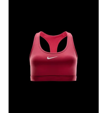 Топ жіночий Nike Swoosh Medium Support Pink DX6821-629