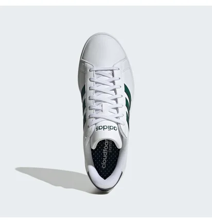 Кроссовки мужские Adidas Grand Court Cloudfoam Comfort Shoes White ID4465