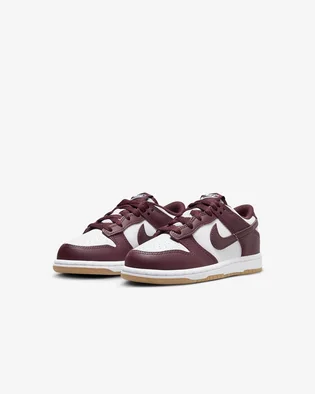 Кросівки дитячі Nike Dunk Low Little White/Brown HJ9283-100