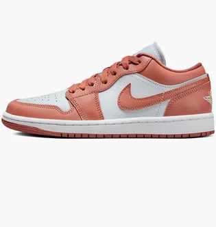 Кроссовки женские Air Jordan 1 Low Shoes White/Peach DC0774-080