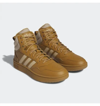 Кроссовки женские Adidas Hoops 3.0 Mid Wtr Brown IF2636