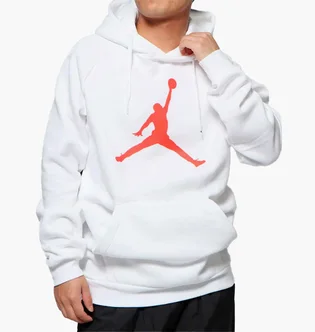 Худі чоловіче Air Jordan J Jumpman Logo Flc Po White AV3145-100