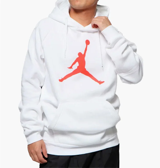 Худи мужское Air Jordan J Jumpman Logo Flc Po White AV3145-100