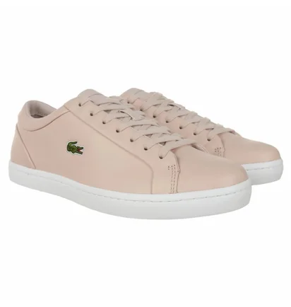 Кроссовки женские Lacoste Straightset Lace 317 3 Caw Beige 734CAW006015J