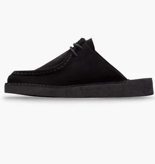 Тапочки женские Clarks Originals Desert Nomad Black 26181109