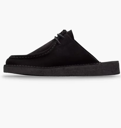 Тапочки жіночі Clarks Desert Nomad Black 26181109
