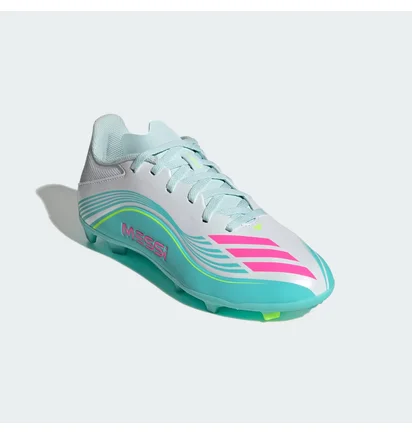 Бутсы детские Adidas F50 Messi League Fg/Mg Turquoise/White JQ0942
