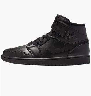 Кроссовки мужские Air Jordan 1 Mid Black 554724-090