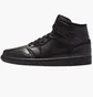 Кроссовки мужские Air Jordan 1 Mid Black 554724-090