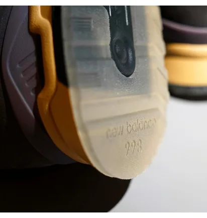 Кроссовки мужские New Balance 998 Miusa Stone Island Raso Gommato Brown U998PR
