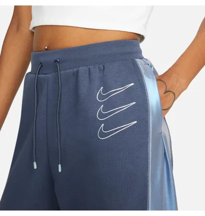Штаны женские Nike W Nsw Gx Mr Flc Jggr Opal Blue DD5129-437