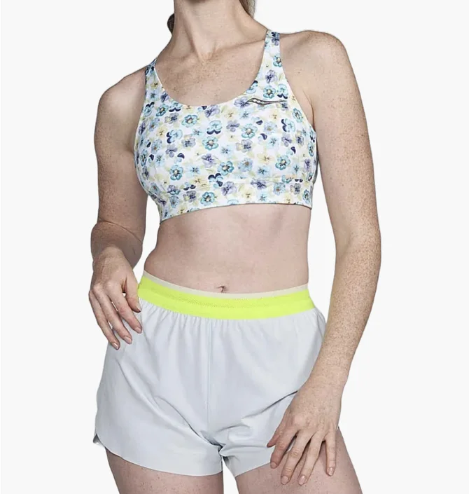 Топ женский Saucony Kinvara Bra Top White/Blue SAW800529-SUM1