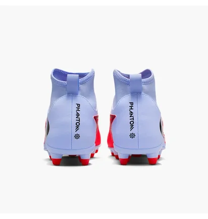Бутси дитячі Nike Phantom 6 High Club Fg/Mg Light Blue/Red HQ2022-400