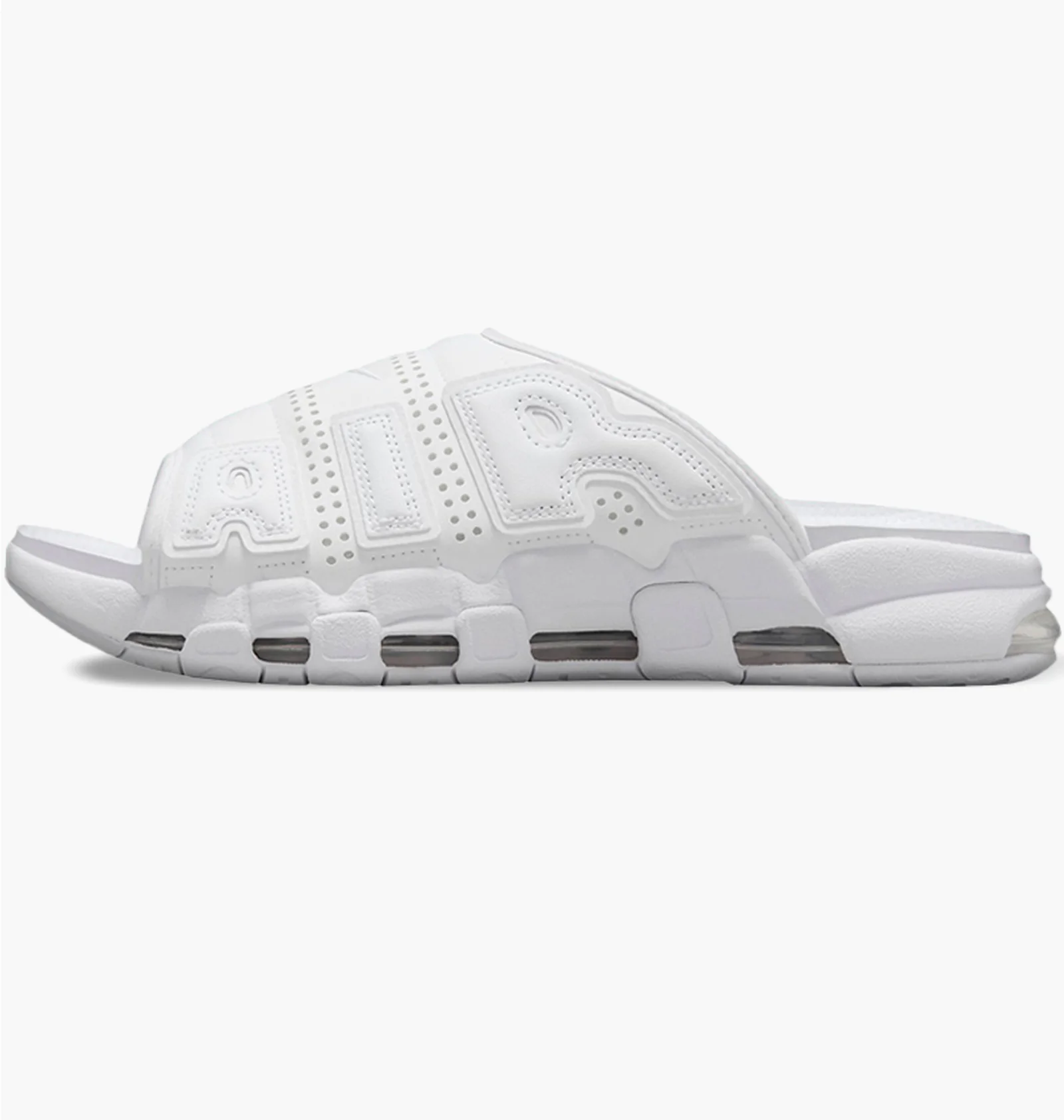 ᐉ Тапочки мужские Nike Air More Uptempo Slide White FD9883-101
