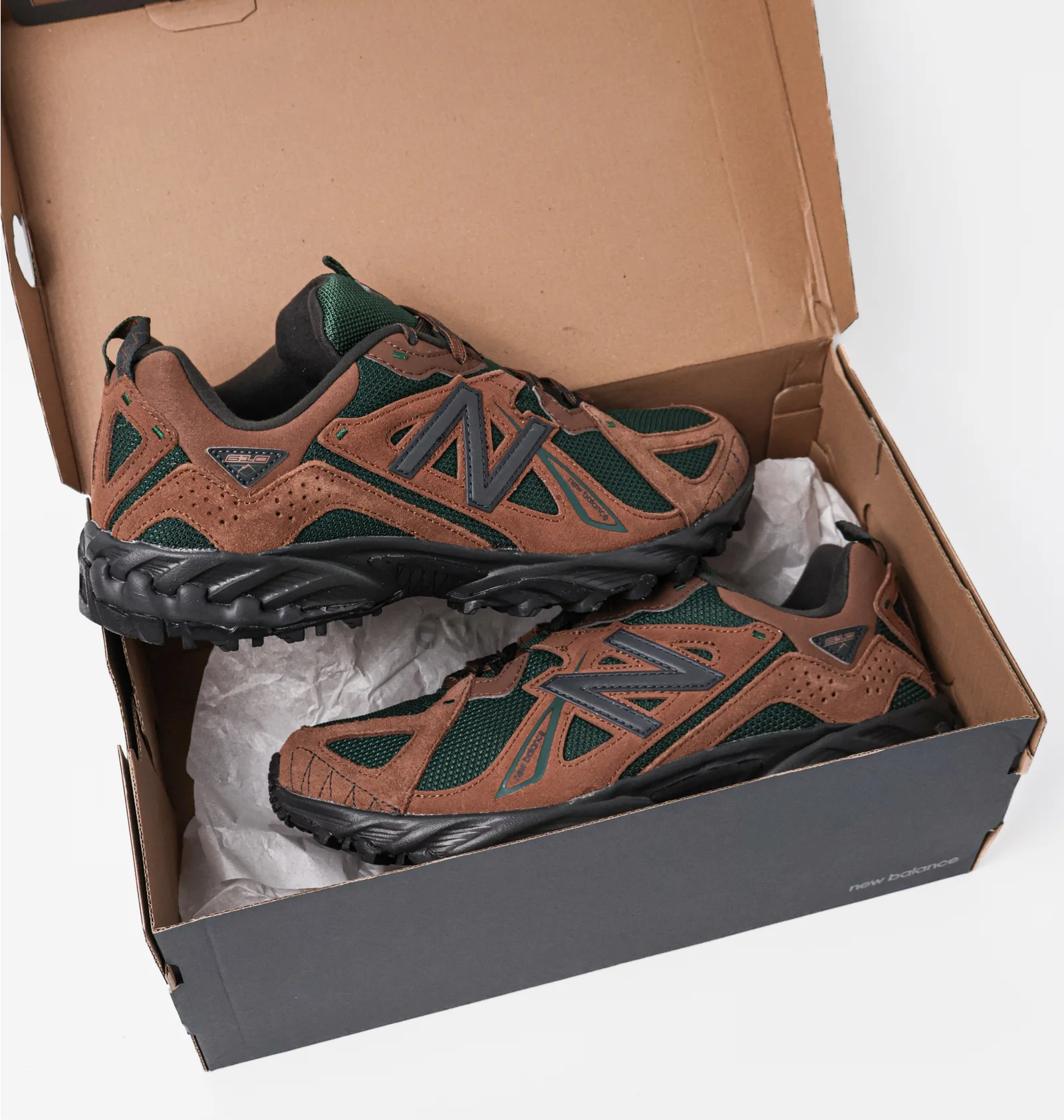 ᐉ Кросівки чоловічі New Balance 610 Sneaker Brown/Green ML610TBG