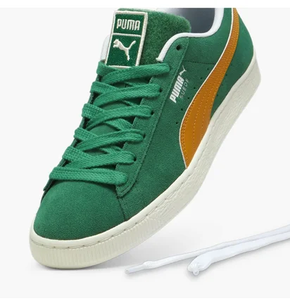 Кроссовки женские Puma For The Fanbase Suede Patch Sneakers Green 395388-01