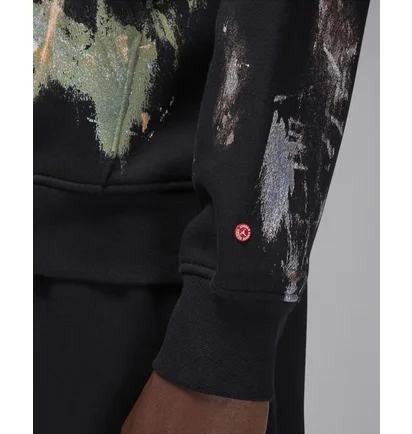 Худи унисекс Air Jordan Artist Series By Jammie Holmes Fleece Pullover Hoodie Black FD7393-010