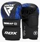 Рукавиці унісекс RDX Grappling Gloves Shooter Immaf-1 Blue GSR-IMF-1U
