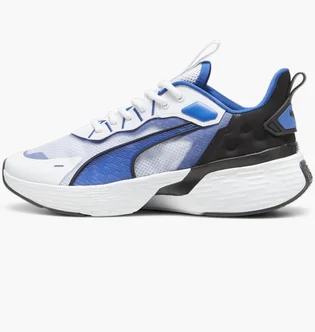 Кроссовки унисекс Puma Softride Sway White/Blue 379443-02
