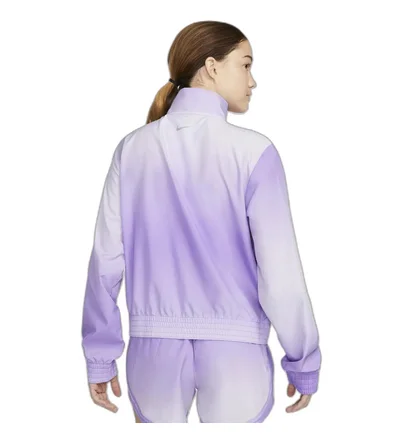 Куртка жіноча Nike Swsh Run Prnt Jkt Violet DX1039-567