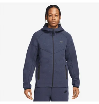 Толстовка мужская Nike Tech Fleece Full-Zip Windrunner Hoodie Blue FB7921-473