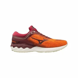 Кроссовки мужские Mizuno Wave Skyrise Orange/Bordo J1GC200965