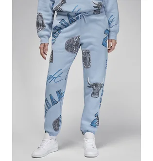 Штаны женские Air Jordan Brooklyn Fleece Light Blue FZ9981-436