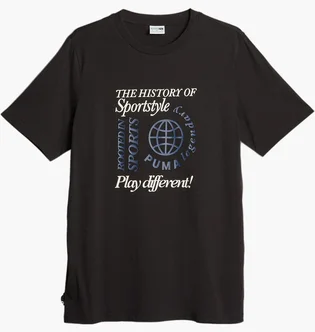 Футболка чоловіча Puma Legacy Graphic Tee Black 622735-01