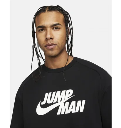 Свитшот мужской Air Jordan M J Jmpmn Flc Crew Black DJ0240-010