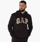 Худі чоловіче Gap Logo Hoodie Tiktok Brown 546844341