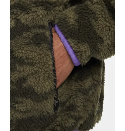 Кофта чоловіча Nike Club+ Winter Camo/Green Dq4884-542