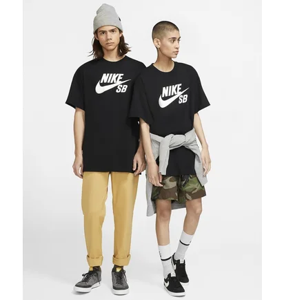 Футболка унісекс Nike T-Shirt Sb Black CV7539-010