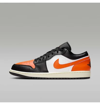 Кроссовки мужские Air Jordan Low Orange/Black 553558-081