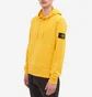 Худи мужское Stone Island Brushed Cotton Popover Hoody Yellow 771564120-V0030