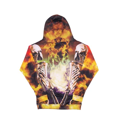 Худи унисекс Travis Scott Skelet Astroworld Festival 2019 Skeleton Hoodie