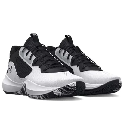 Кроссовки мужские Under Armour Lockdown 6-Wht Black/White 3025616-101